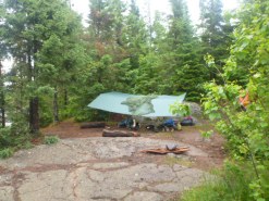Indispensable Tarp on Rainy Cherokee