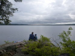 Father-daughter moment