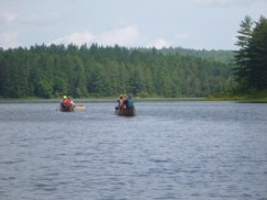 Going home! Up the Petawawa to the railroad portage