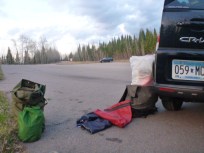 Packed up and ready to go